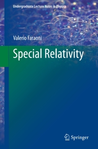 Cover image: Special Relativity 9783319011066
