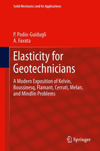 Omslagafbeelding: Elasticity for Geotechnicians 9783319012575