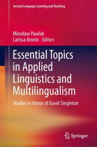 Cover image: Essential Topics in Applied Linguistics and Multilingualism 9783319014135