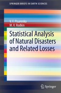 Cover image: Statistical Analysis of Natural Disasters and Related Losses 9783319014531