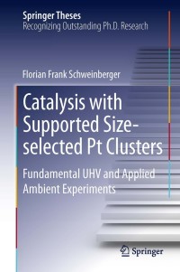 Imagen de portada: Catalysis with Supported Size-selected Pt Clusters 9783319014982