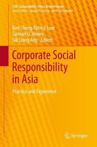 Cover image: Corporate Social Responsibility in Asia 9783319015316
