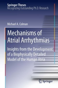صورة الغلاف: Mechanisms of Atrial Arrhythmias 9783319016429