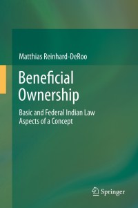 Cover image: Beneficial Ownership 9783319016856