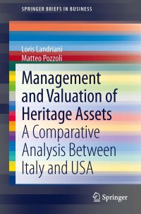 Cover image: Management and Valuation of Heritage Assets 9783319017624