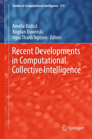 Cover image: Recent Developments in Computational Collective Intelligence 9783319017860