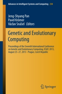 Cover image: Genetic and Evolutionary Computing 9783319017952