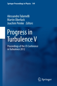 صورة الغلاف: Progress in Turbulence V 9783319018591