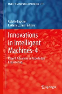 Cover image: Innovations in Intelligent Machines-4 9783319018652