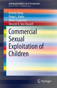 Cover image: Commercial Sexual Exploitation of Children 9783319018775