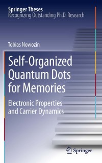Immagine di copertina: Self-Organized Quantum Dots for Memories 9783319019697