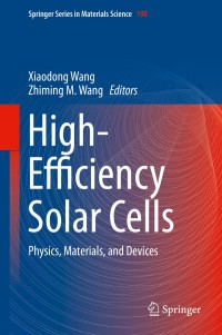 Omslagafbeelding: High-Efficiency Solar Cells 9783319019871