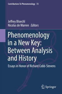 Cover image: Phenomenology in a New Key: Between Analysis and History 9783319020174