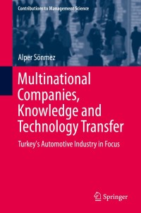 Titelbild: Multinational Companies, Knowledge and Technology Transfer 9783319020327