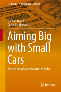 表紙画像: Aiming Big with Small Cars 9783319020655