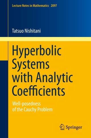Cover image: Hyperbolic Systems with Analytic Coefficients 9783319022727