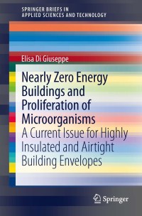 Cover image: Nearly Zero Energy Buildings and Proliferation of Microorganisms 9783319023557