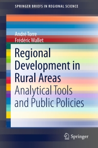 Cover image: Regional Development in Rural Areas 9783319023717