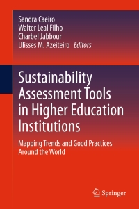 Cover image: Sustainability Assessment Tools in Higher Education Institutions 9783319023748