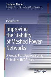 Cover image: Improving the Stability of Meshed Power Networks 9783319023922
