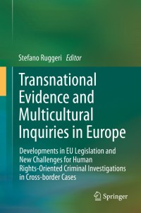 Titelbild: Transnational Evidence and Multicultural Inquiries in Europe 9783319025698