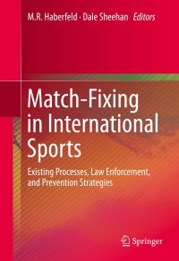 Cover image: Match-Fixing in International Sports 9783319025810