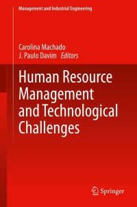 Cover image: Human Resource Management and Technological Challenges 9783319026176
