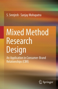 صورة الغلاف: Mixed Method Research Design 9783319026862