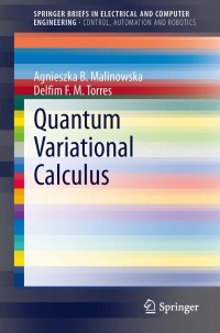 Cover image: Quantum Variational Calculus 9783319027463