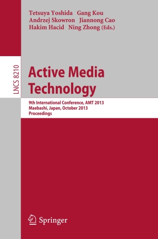 Immagine di copertina: Active Media Technology 9783319027494