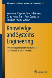 Cover image: Knowledge and Systems Engineering 9783319028200