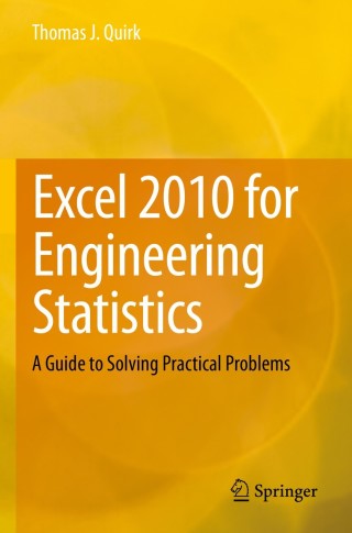 Imagen de portada: Excel 2010 for Engineering Statistics 9783319028293