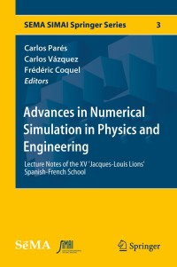 Omslagafbeelding: Advances in Numerical Simulation in Physics and Engineering 9783319028385