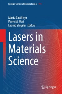 Cover image: Lasers in Materials Science 9783319028972