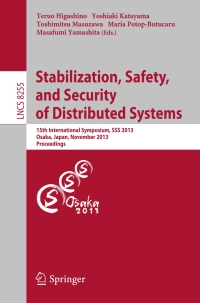 Cover image: Stabilization, Safety, and Security of Distributed Systems 9783319030883