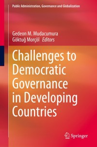 Omslagafbeelding: Challenges to Democratic Governance in Developing Countries 9783319031422