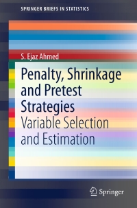 Cover image: Penalty, Shrinkage and Pretest Strategies 9783319031484