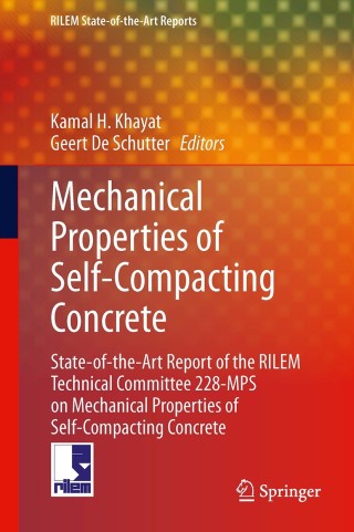 Cover image: Mechanical Properties of Self-Compacting Concrete 9783319032443