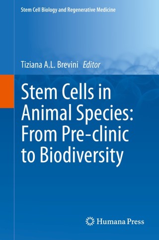 Cover image: Stem Cells in Animal Species: From Pre-clinic to Biodiversity 9783319035710