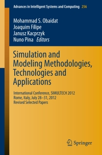 Cover image: Simulation and Modeling Methodologies, Technologies and Applications 9783319035802