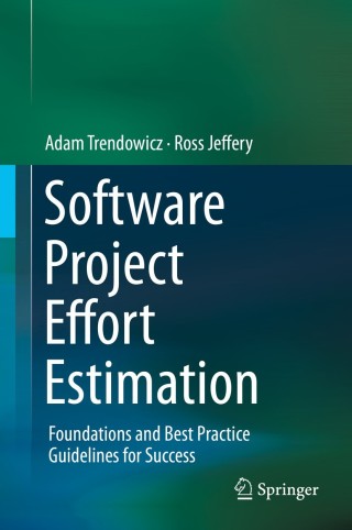 Cover image: Software Project Effort Estimation 9783319036281