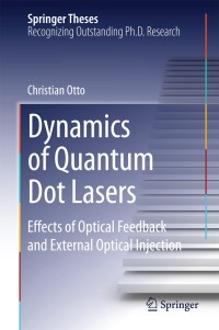 Titelbild: Dynamics of Quantum Dot Lasers 9783319037851