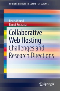 Cover image: Collaborative Web Hosting 9783319038063