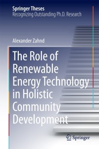 Immagine di copertina: The Role of Renewable Energy Technology in Holistic Community Development 9783319039886