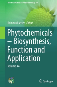 Cover image: Phytochemicals – Biosynthesis, Function and Application 9783319040448