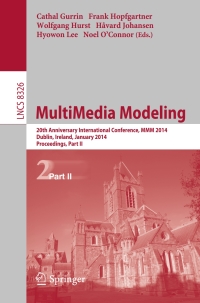 Cover image: MultiMedia Modeling 9783319041162
