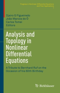 Immagine di copertina: Analysis and Topology in Nonlinear Differential Equations 9783319042138