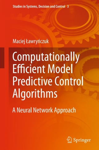 Imagen de portada: Computationally Efficient Model Predictive Control Algorithms 9783319042282