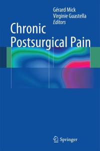 Imagen de portada: Chronic Postsurgical Pain 9783319043210