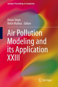 Imagen de portada: Air Pollution Modeling and its Application XXIII 9783319043784